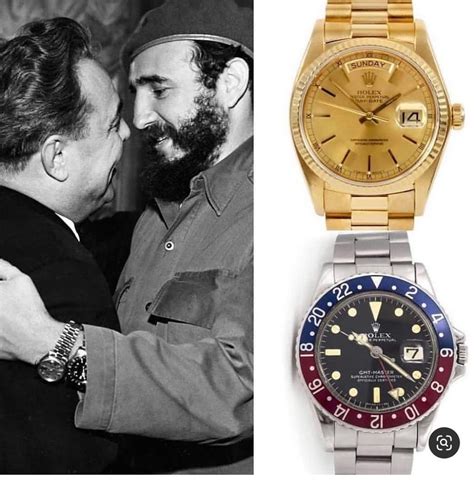 fidel catro rolex|why are fidel castro watches.